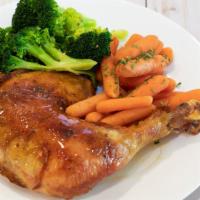 Roasted Chicken Thigh Leg Meat · 