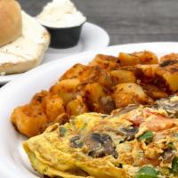 Build Your Own Omelette · Fluffiest Omelette in Town done your way