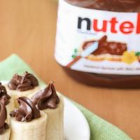 Banana Filled With Nutella · 