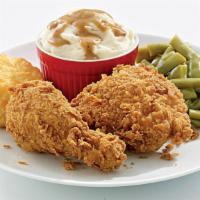 Fried Chicken Dinner (2Pc.) · Two pieces of Jack’s famous fresh, never frozen, hand-battered, and breaded fried chicken. S...