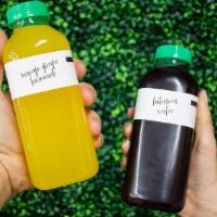Alkaline Drinks · Choose from available selections in our cooler each week! See individual bottle labels for f...