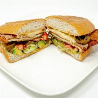 Tortas · Your choice of meat served with mayo, lettuce, onions, tomato, avocado, cheese, jalapeños an...