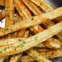Fries · Fresh herbs over house made fries.