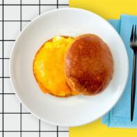 The Always Sunny · Just Egg & Cheese for the healthy LA in you. A vibey egg sandwich with 2 eggs scrambled, mel...
