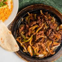 Steak Fajitas · * 
 
*Cooked to order. Consuming raw or undercooked meats, poultry seafood, shellfish or egg...