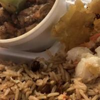 Creole Rice  · Pork, chicken