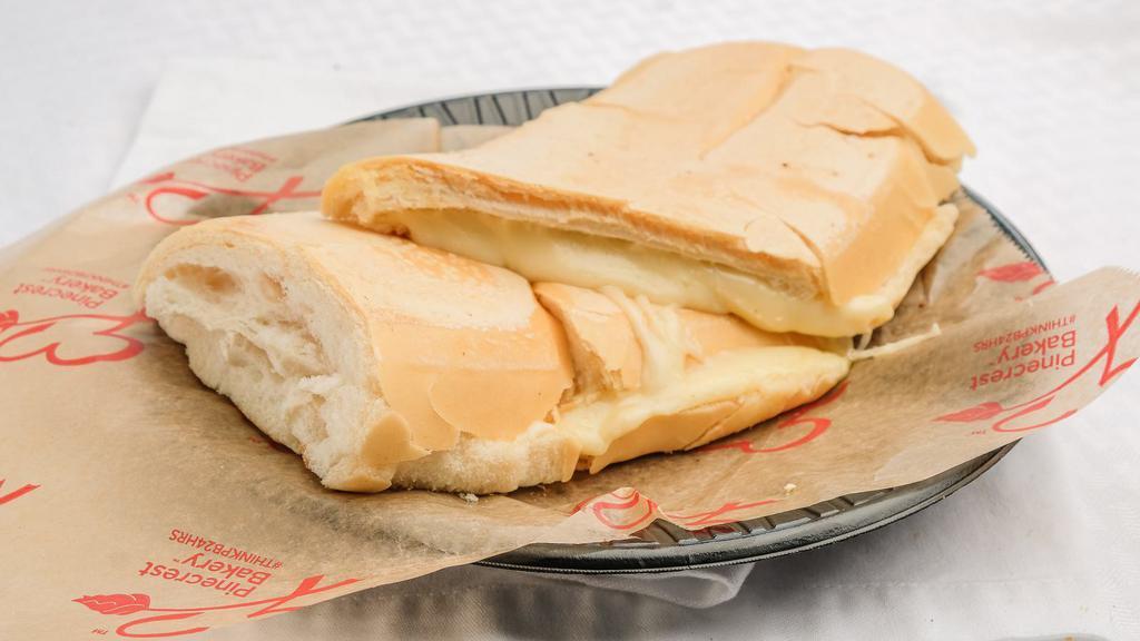 Swiss Cheese Tostada (Tostada De Queso) · 