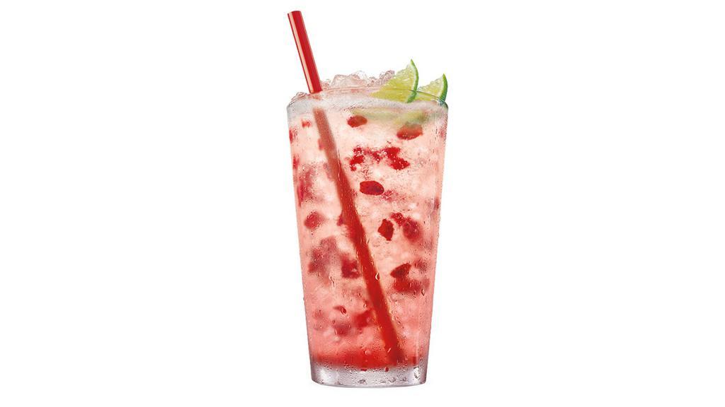 Strawberry Limeade · Real, fresh-squeezed lime with a touch of strawberry sweetness. It's that tangy, sweet combination that haunts your dreams at night. In a good way, of course.