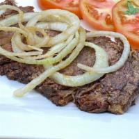 Vaca Frita · Grilled shredded beef with our 