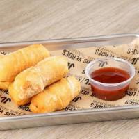 Cheese Sticks · Served with guava dip.