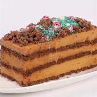 Chocotorta Slice · The birthday cake every child, and adult, wants in Argentina. Layers of Argentinian chocolat...