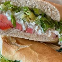 Chicken Salad Supreme Sandwich · Roasted Chicken mixed with Celery, Scallions, chopped Onions and Mayo; with Lettuce & Tomato...