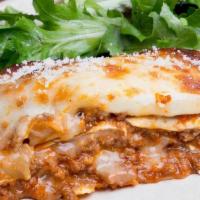 Lasagna · Our Meat Lasagna, simply a tradition.
