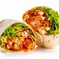 Buffalo Chicken Wrap · Our fresh grilled or hand-breaded chicken tossed in one of our signature sauces with lettuce...
