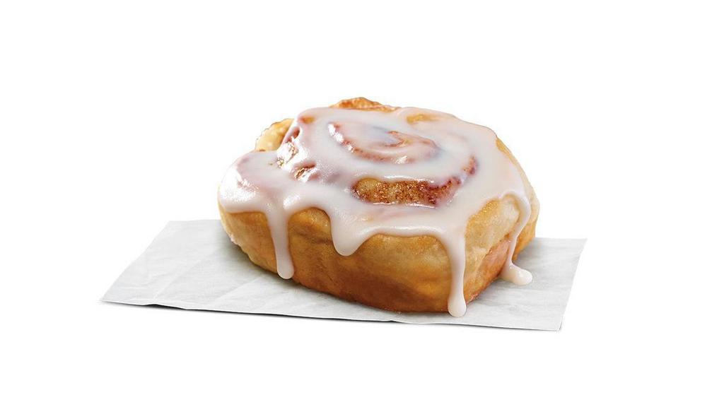 Cinnamon Roll · Flakey, gooey, pillow-y goodness topped with sweet icing, served warm.. Breakfast served until *10:30am (*Hours may vary by day)