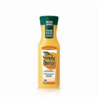 Simply Orange®  · 100% pure-squeezed orange juice.