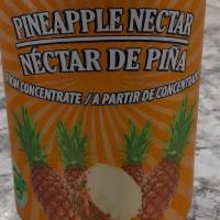 Nectar De Piña De Lata · Jugo muy refrescante, ideal para acompañar en desayunos y almuerzos. Bebida con 0* Total Fat...