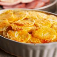 Cheesy Au Gratin Potatoes · Yum - a big family favorite that takes no time at all! Our special recipe takes generous sli...