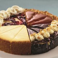Cheesecake Sampler  · Serves 12