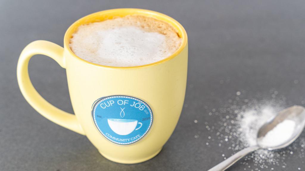 Cappuccino · Espresso with steamed milk and foam