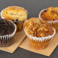 Muffin · Choice of 1: Banana Nut, Chocolate, Blueberry or 
Orange cranberry nut
