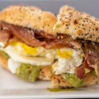 Breakfast Sandwich · Choose your own Bread, Protein and Cheese and Veggie options . Sandwich always served toasted