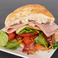 Lunch Sandwich · Choose your own bread and protein option as well as cheese and veggie option.  Sandwich alwa...