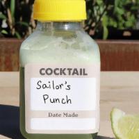 Sailor'S Punch · Sailor Jerry, Blue Curaçao, Pineapple, Peach Pureé, Fresh Lime