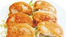Dumplings (8) · Eight pieces. Choice of chicken or pork, and fried or steamed.