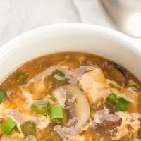 Hot & Sour Soup · Spicy. Four delightful combination of hot, sour and spicy flavors that make this szechwan so...