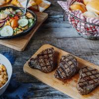 Family Meal - Steak Dinner · Four 6 oz. USDA Choice Sirloins.