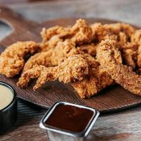 Party Pack Twisted Chicken Tenders · Chicken tenders marinated in buttermilk for 24 hours and breaded in our Twisted seasoned flo...
