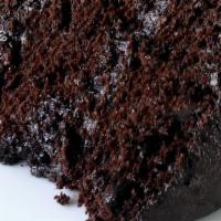 Chocolate Cake · Chocolate fudge layer cake. Irresistibly moist, rich and delicious.