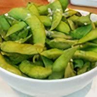 Edamame · Steamed soybean.