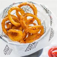 Onion Rings (Large Size) · Thick cut beer-battered onion rings