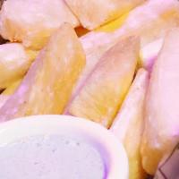 Yuca Frita (Yuca Fries) · Mas popular (most popular).