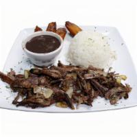 Grilled Shredded Beef With Onions · Vaca Frita