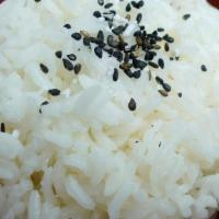 Japanese Rice Plus Sweet Soy Reduction Sesame Seeds · 