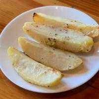 Greek Potatoes · Vegetarian, Gluten free.