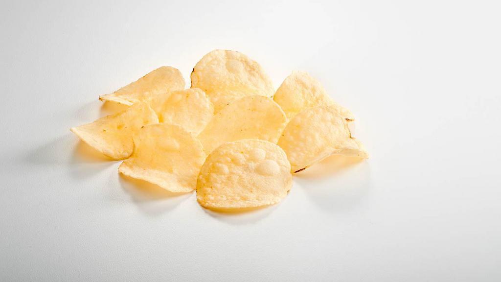 Salt + Vinegar Flavored Potato Chips      · 