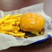 Bacon Cheeseburger · 6oz patty grilled with bacon and melted cheese