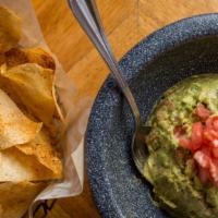 Guacamole With Rocco’S Chips · 