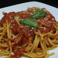 Spaghetti Tomato Basil · Tomato Basil sauce