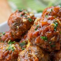 Meatball · Meatball in Tomato sauce and Parmesan Cheese