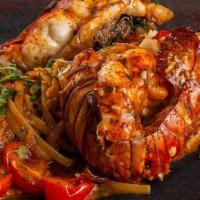 Pasta Aragosta · Lobster, lobster tail, lobster bisque, pomodoro, cherry tomato. Spaghetti linguini penne gno...