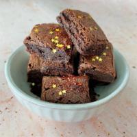 Gochugaru Brownie Bites · Contains gluten. It's ooey, gooey, with a hint of K-Spice! These fudge chocolate brownies wi...