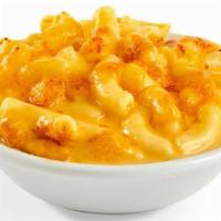 Mac & Cheese · A never out-of-style comfort food classic. Made with real cheddar cheese.