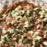 Prosciutto Pizza · Prosciutto, arugula and mozzarella cheese