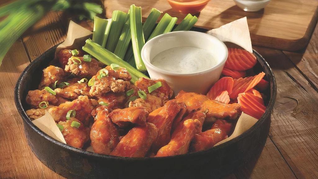 Keg Of Wings · When a tall order of wings just isn’t enough, the Keg of Wings features twice the wings, twice the sauce.