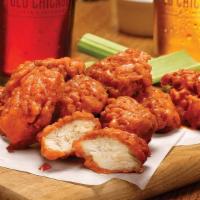 Boneless Chicken Wings Tall · Breaded all-white meat boneless chicken wings hand tossed in one of our signature sauces or ...